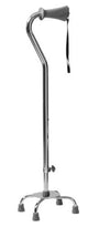 Complete Medical Wheelchairs & Accessories Lumex Quad Cane, Sm Base Aluminum Finish