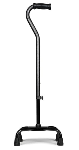 Complete Medical Mobility Products Lumex Bariatric Quad Cane Silver Vein (Each)