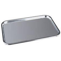 Complete Medical Aids to Daily Living Meal Tray, 21" x 16" Stainless Steel