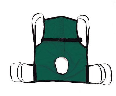 Complete Medical Mobility Products Sling, One-Piece, w/Commode Opening & Position Strap Large