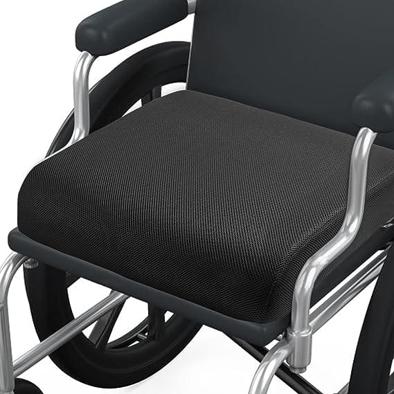 Fold & Travel Mobility Accessories Wheelchair Thick Memory Foam Seat Cushion