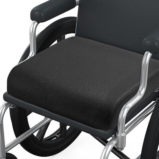 Fold & Travel Mobility Accessories Wheelchair Thick Memory Foam Seat Cushion