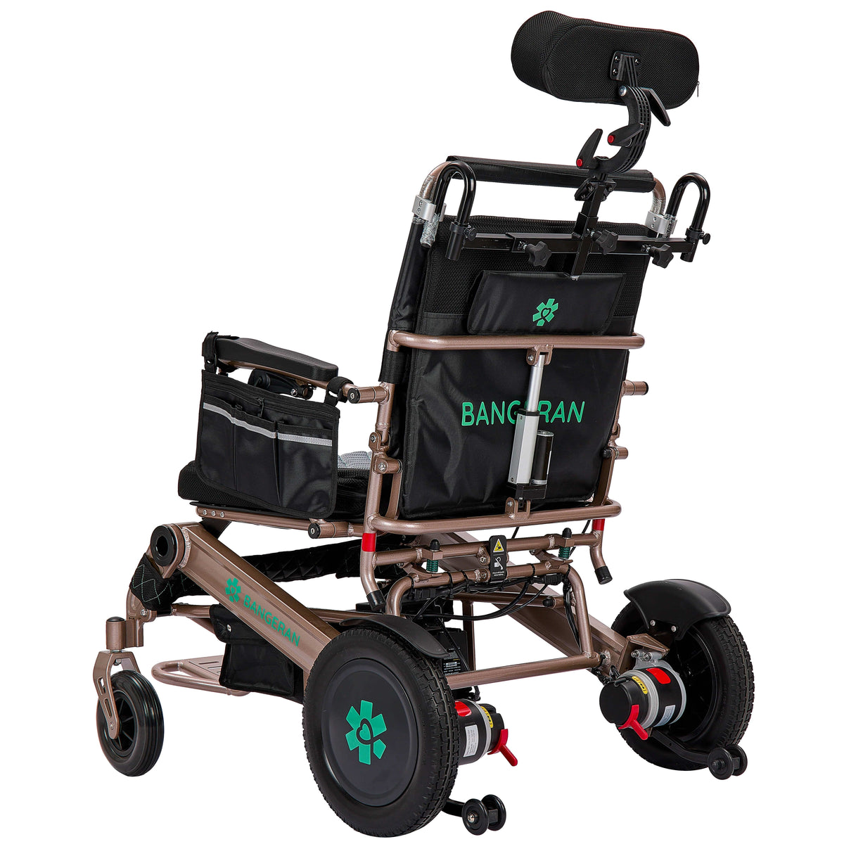 Fold & Travel Mobility Electric Wheelchair Mammoth EX Auto Recline