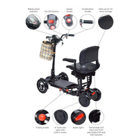 Fold & Travel Mobility Mobility Scooter Refurbished Dragon Mobile EX