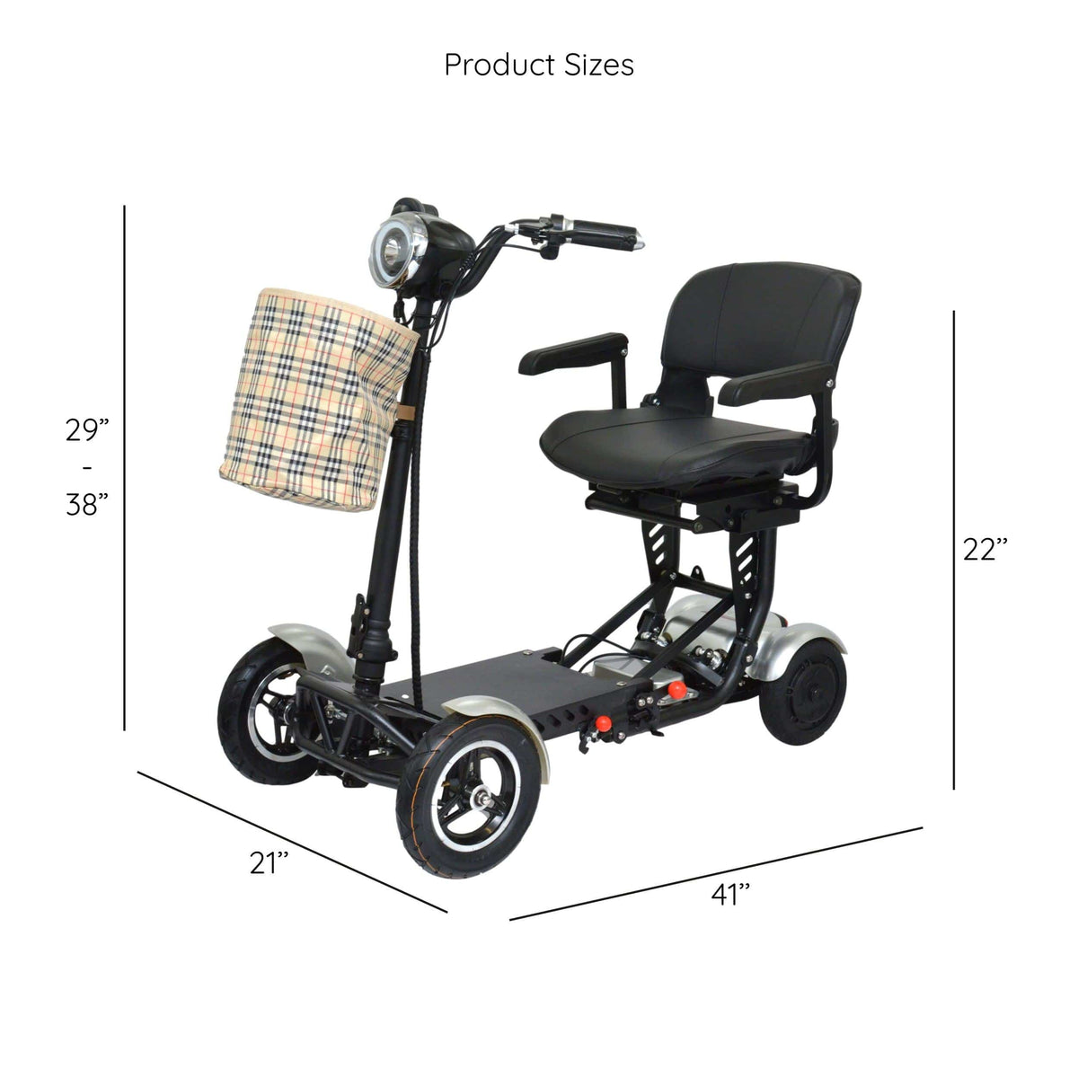 Fold & Travel Mobility Mobility Scooter Refurbished Dragon Mobile EX