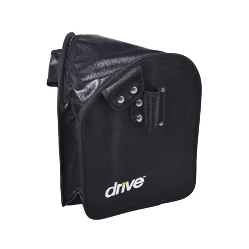 Complete Medical Mobility Products Tote Bag For 3 Wheeled Rollator Black Vinyl Zippered