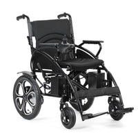 Fold and Travel Electric Wheelchair Electric Wheelchair with Lithium Battery, Electric Power Wheelchair Auto and Manual Mode