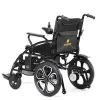 Fold and Travel Electric Wheelchair Electric Wheelchair with Lithium Battery, Electric Power Wheelchair Auto and Manual Mode