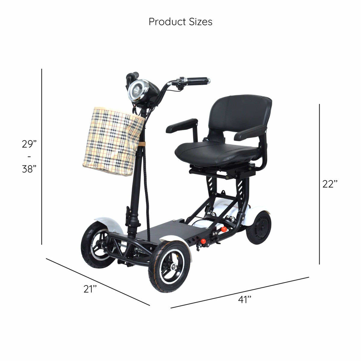 Fold & Travel Mobility Mobility Scooter Refurbished Dragon Mobile EX