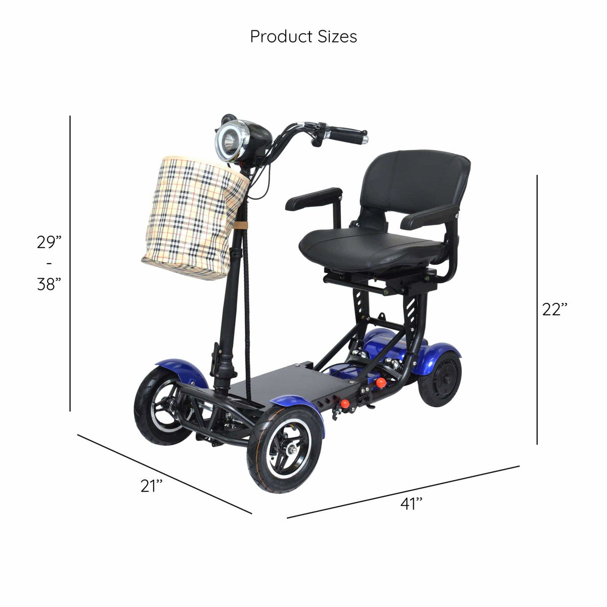 Fold & Travel Mobility Mobility Scooter Refurbished Dragon Mobile EX