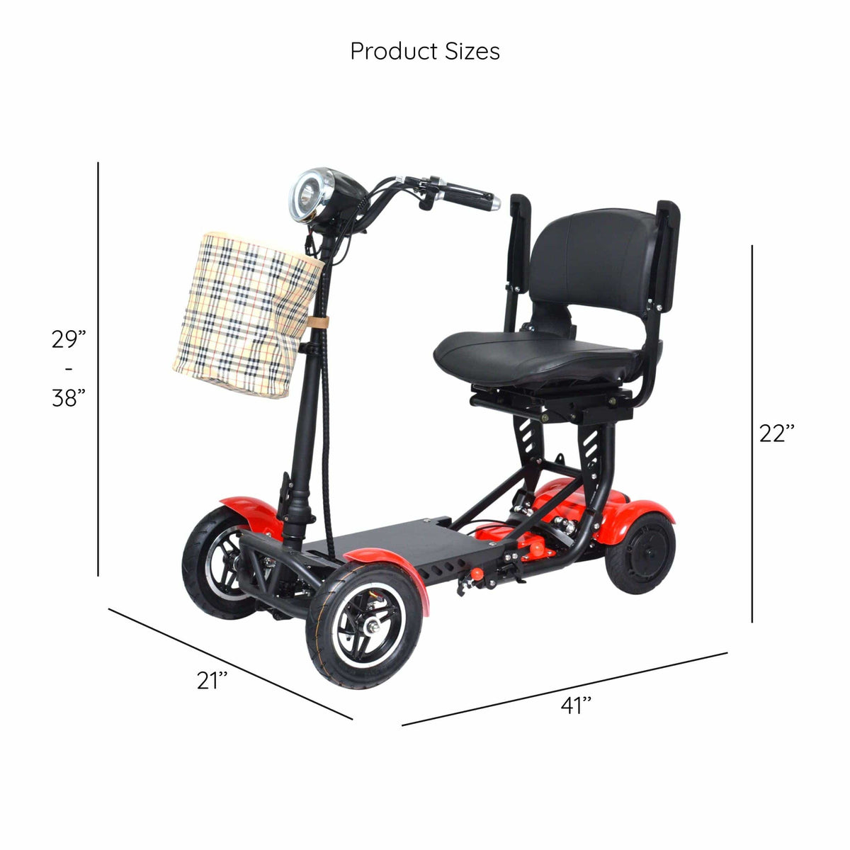 Fold & Travel Mobility Mobility Scooter Refurbished Dragon Mobile EX