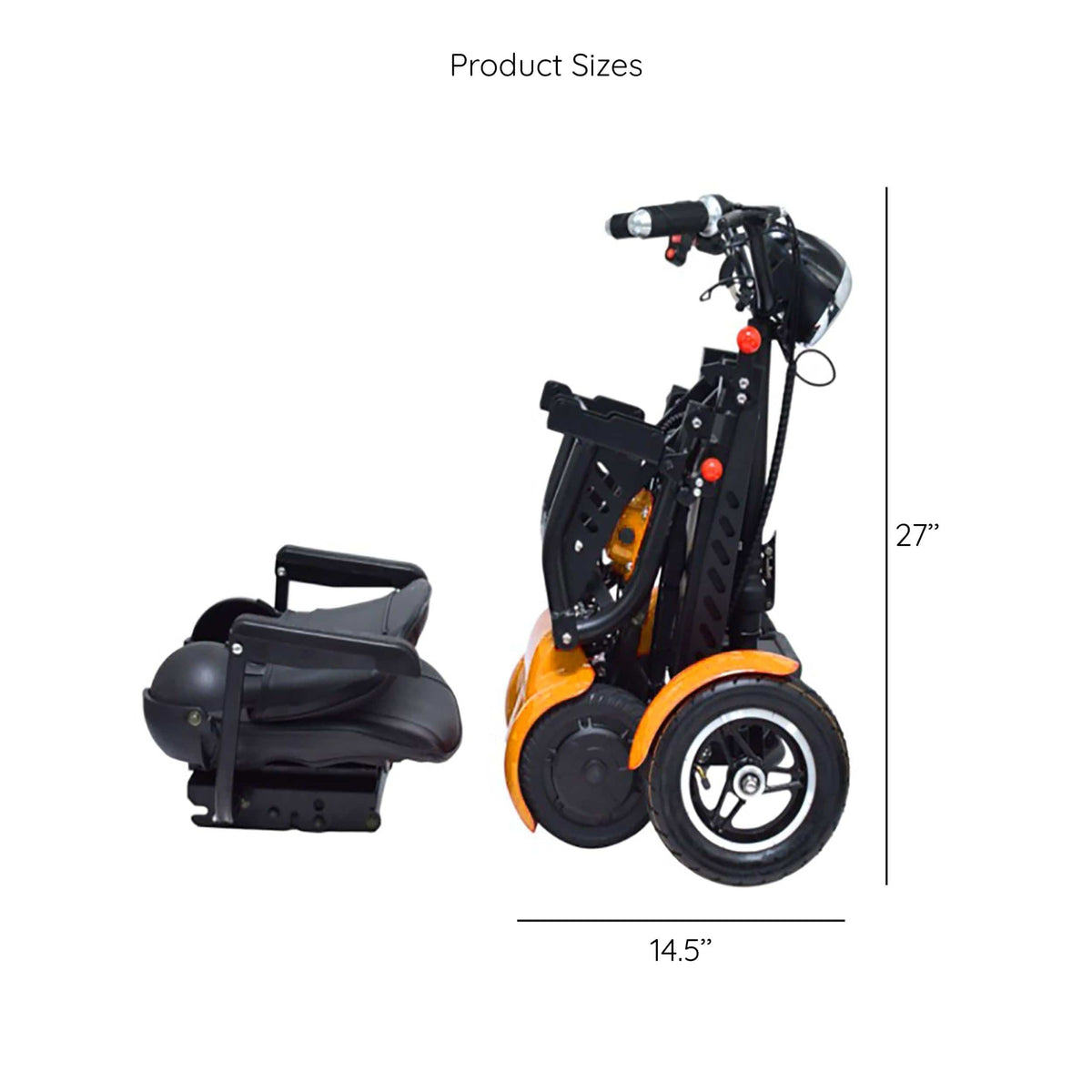 Fold & Travel Mobility Mobility Scooter Refurbished Dragon Mobile EX