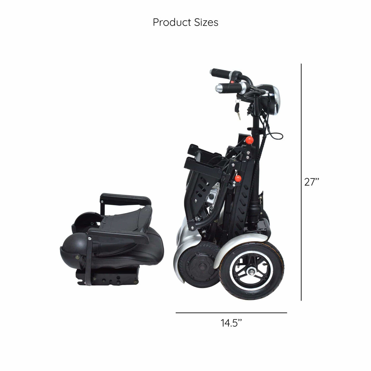 Fold & Travel Mobility Mobility Scooter Refurbished Dragon Mobile EX
