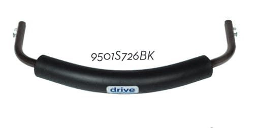 Complete Medical Mobility Products Backrest only with Foam, Black for 11043 Series Rollators