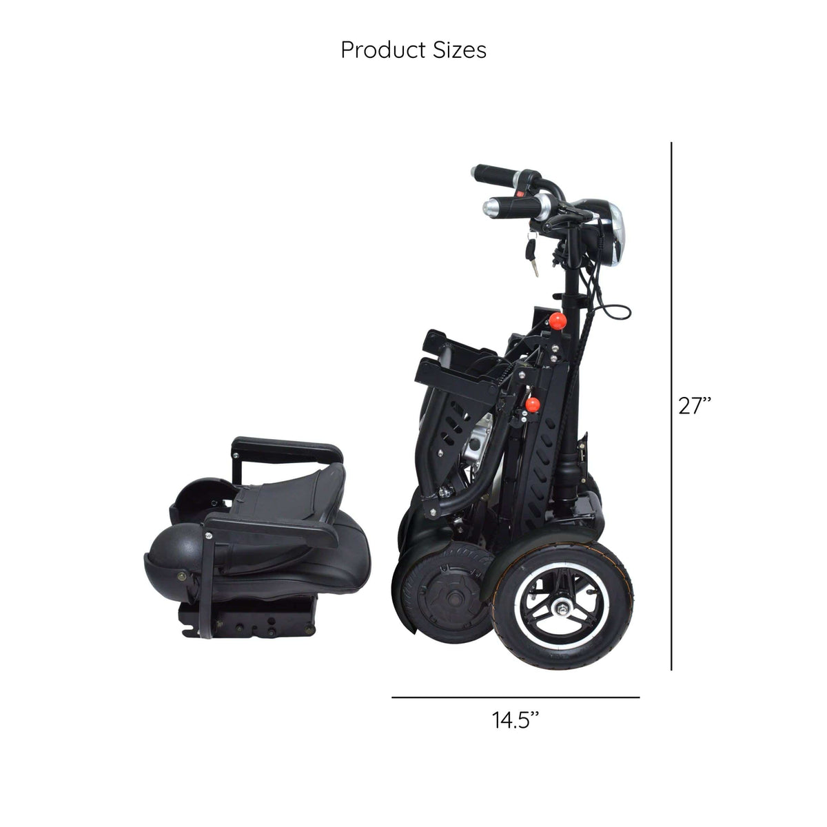 Fold & Travel Mobility Mobility Scooter Refurbished Dragon Mobile EX