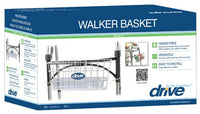 Complete Medical Mobility Products Snap-On Walker Basket for Folding Walkers