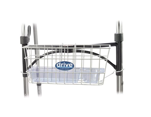 Complete Medical Mobility Products Snap-On Walker Basket for Folding Walkers