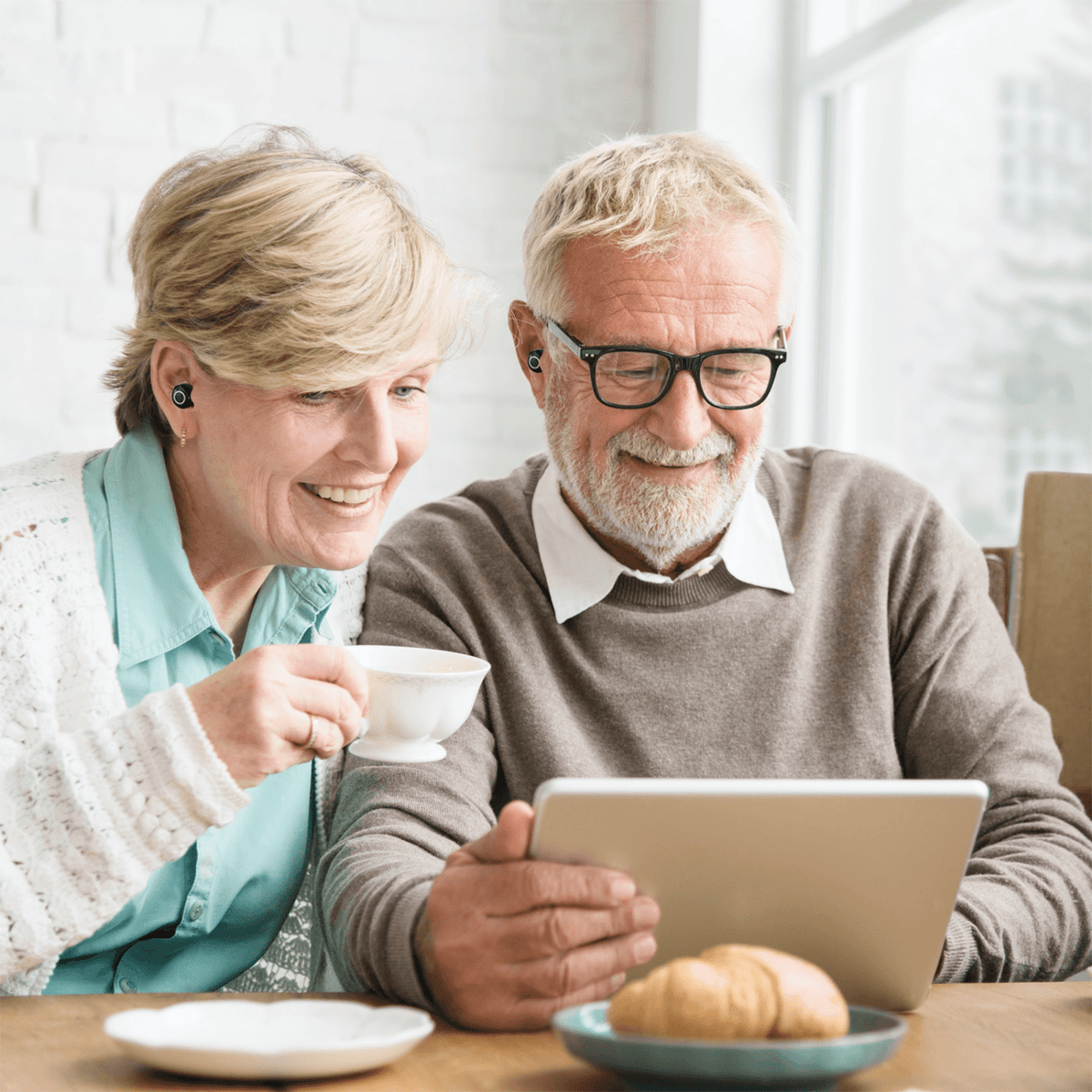 Fold & Travel Mobility Assisted Living Devices Rechargeable Over the Counter Hearing Amplifier