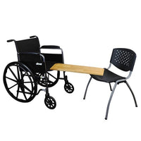 Complete Medical Aids to Daily Living Slide On Over Transfer Board Solid Board, 8" x 30"