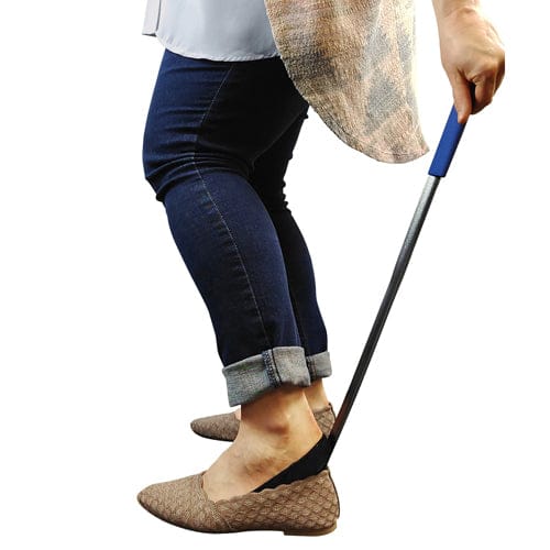 Complete Medical Aids to Daily Living Get Your Shoe On Metal Shoehorn 24" Long