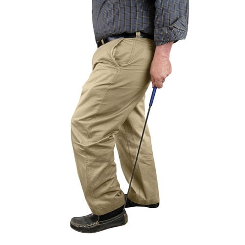 Complete Medical Aids to Daily Living Get Your Shoe On Metal Shoehorn 30" Long