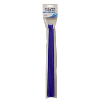 Complete Medical Aids to Daily Living Shoehorn, Plastic, 18" Light Blue, Blue Jay Brand