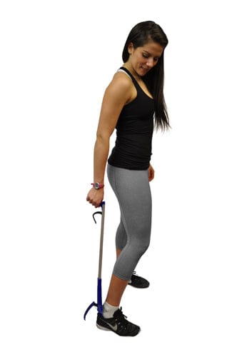 Complete Medical Aids to Daily Living Get Your Shoe On 32" XLong Shoehorn&ShoeGripper