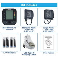 Complete Medical Blood Pressure Deluxe Perfect Measure Blood Pressure Kit w/2 Cuffs