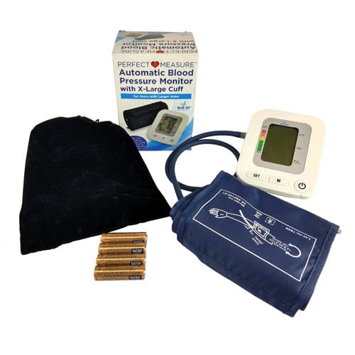 Complete Medical Blood Pressure Full Automatic Blood Pressure w/Extra Large Cuff & 4 AA Batt