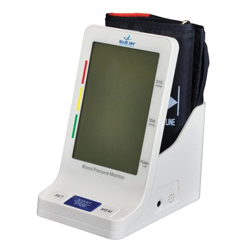 Complete Medical Blood Pressure Blue Jay Perfect Measure Big Digit Talking Dlx BP Monitor