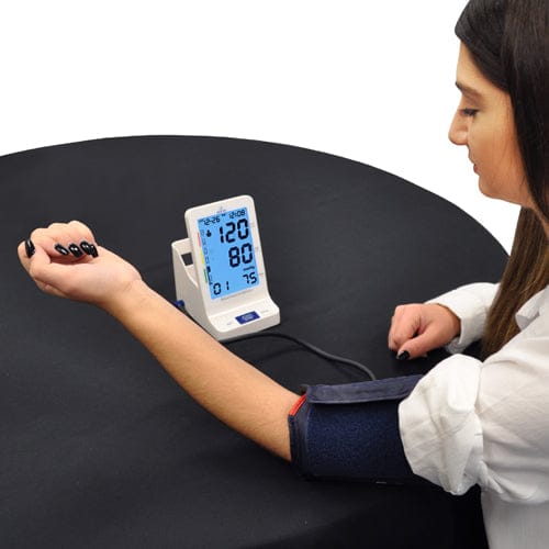 Complete Medical Blood Pressure Blue Jay Perfect Measure Big Digit Talking Dlx BP Monitor
