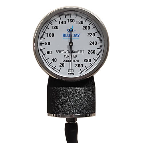 Complete Medical Blood Pressure Perfect Measure Manual Blood Pressure with Cuff, Blue Jay