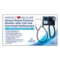 Complete Medical Blood Pressure Perfect Measure Manual Blood Pressure Unit with Stethoscope