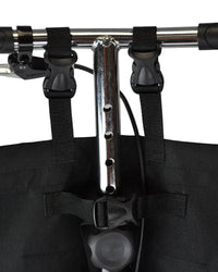 Complete Medical Mobility Products HOLD MY STUFF Personal Carry Bag for Knee Scooters Blue Jay