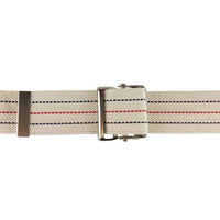 Complete Medical Mobility Products Gait Belt w/Metal Buckle 2x60" Striped Blue Jay Brand