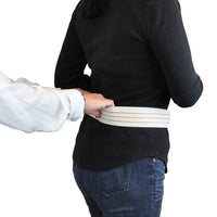 Complete Medical Mobility Products Gait Belt w/Metal Buckle 2x60" Striped Blue Jay Brand