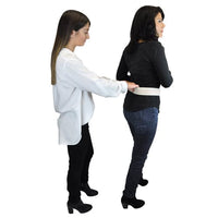 Complete Medical Mobility Products Gait Belt w/Metal Buckle 2x60" Striped Blue Jay Brand