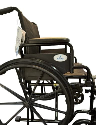 Complete Medical Wheelchairs & Accessories ROLL WITH ME 18" K1 Wheelchair Flip-up Desk Arms & SDF