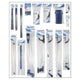 Complete Medical Aids to Daily Living Planogram,Aids to Daily Living 4' x 60"