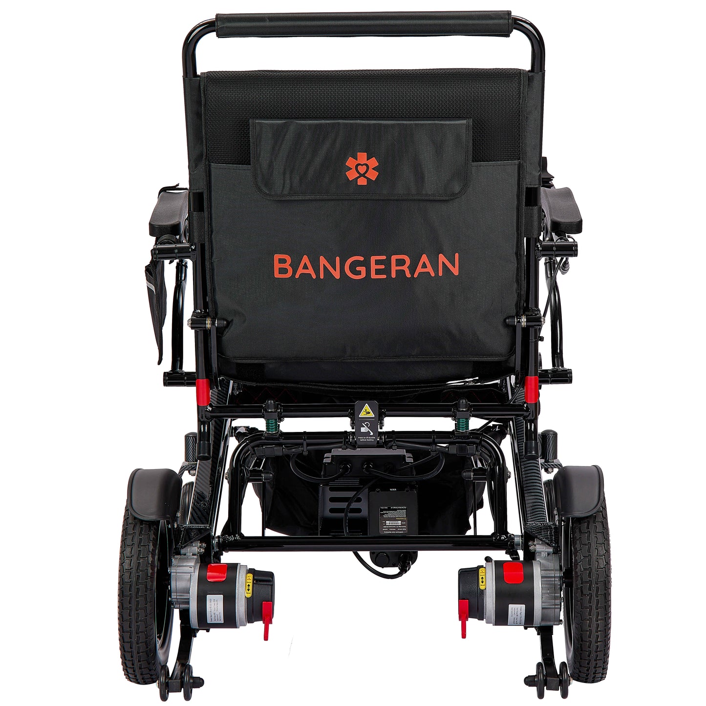 Fold and Travel Electric Wheelchair Heavy Duty Electric Wheelchair 22" Wide Seat Foldable Power Wheelchair 500 lbs Weight Capacity