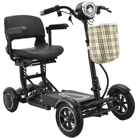 Fold & Travel Mobility Mobility Scooter Scooter Cruiser City Medical Mobility Big Seat White
