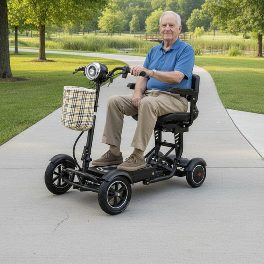 Fold & Travel Mobility Mobility Scooter Scooter Cruiser City Medical Mobility Big Seat