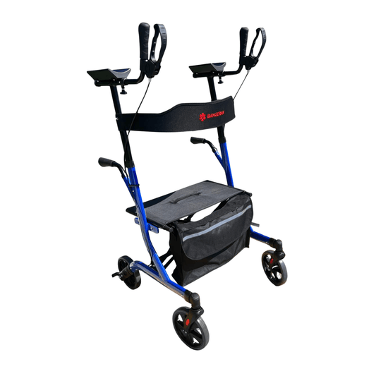 Fold & Travel Mobility Rollator Walker BreezeStride Rollator