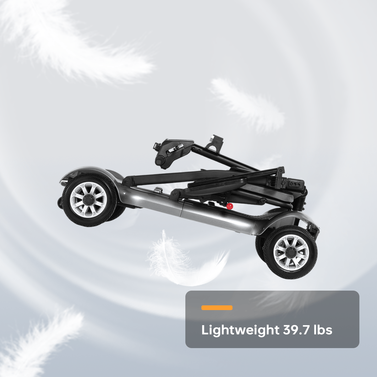 Fold & Travel Mobility Mobility Scooter Certified Refurbished Mobility Scooter D3 – Lightweight
