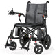 Fold & Travel Mobility accessibility equipment Ultra Lightweight Carbon Fiber Electric Wheelchair with Caregiver Remote Control