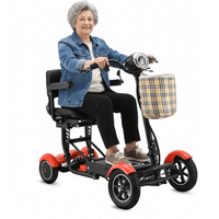 Fold & Travel Mobility Mobility Scooter Premium Wide Seat Smart Electric Wheelchair