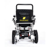 Heavy Duty Electric Wheelchair 22" Wide Seat Foldable Power Wheelchair - SILVER