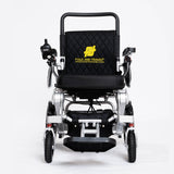 Heavy Duty Electric Wheelchair 22" Wide Seat Foldable Power Wheelchair - SILVER