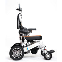 Fold and Travel Electric Wheelchair Remote Control Electric Wheelchair Mobility Power Wheelchair with Lithium Battery
