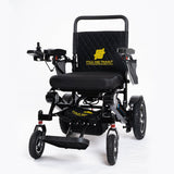 Heavy Duty Electric Wheelchair 22" Wide Seat Foldable Power Wheelchair - BLACK